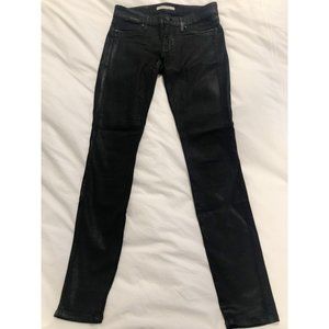 Rich & Skinny Coated Black Jeans - 26